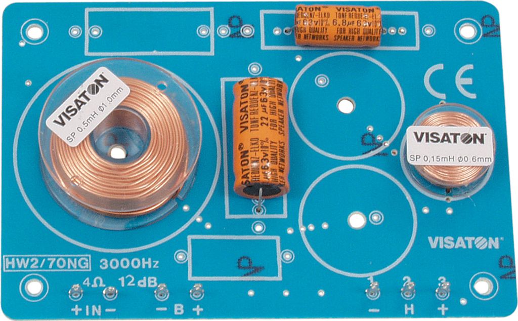 Visaton 2-Way Crossover 8 Ohm VS-HW2/70NG/8 Produktbild 