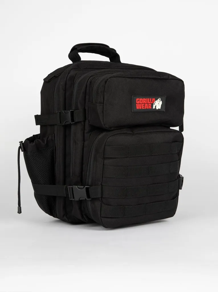 Sac de Sport Clyde Gorilla Wear Noir : Fini le Transport Difficile de Repas