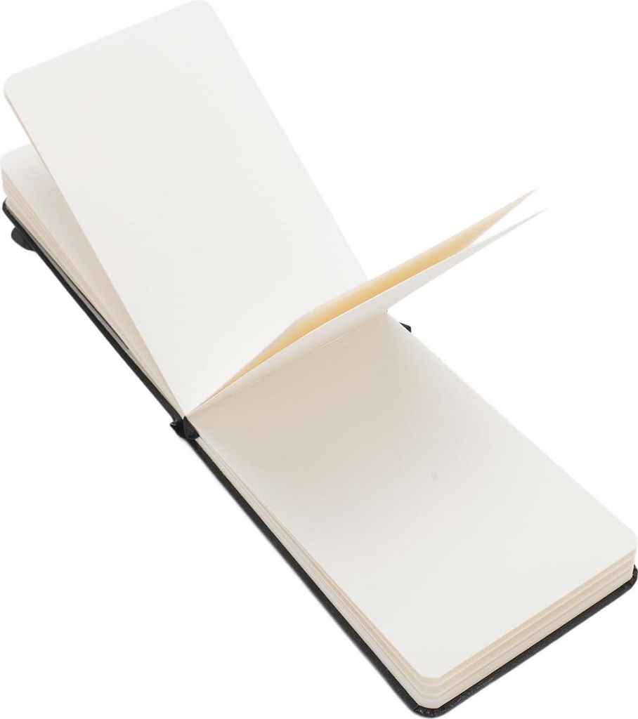 Aquarelltagebuch - 24 Blätter - Dickes Papier - Tragbar - Skizzenbuch - Kunstlederumschlag - Strapazierfähig - Skizzenbuch für Reisen - Außensk...