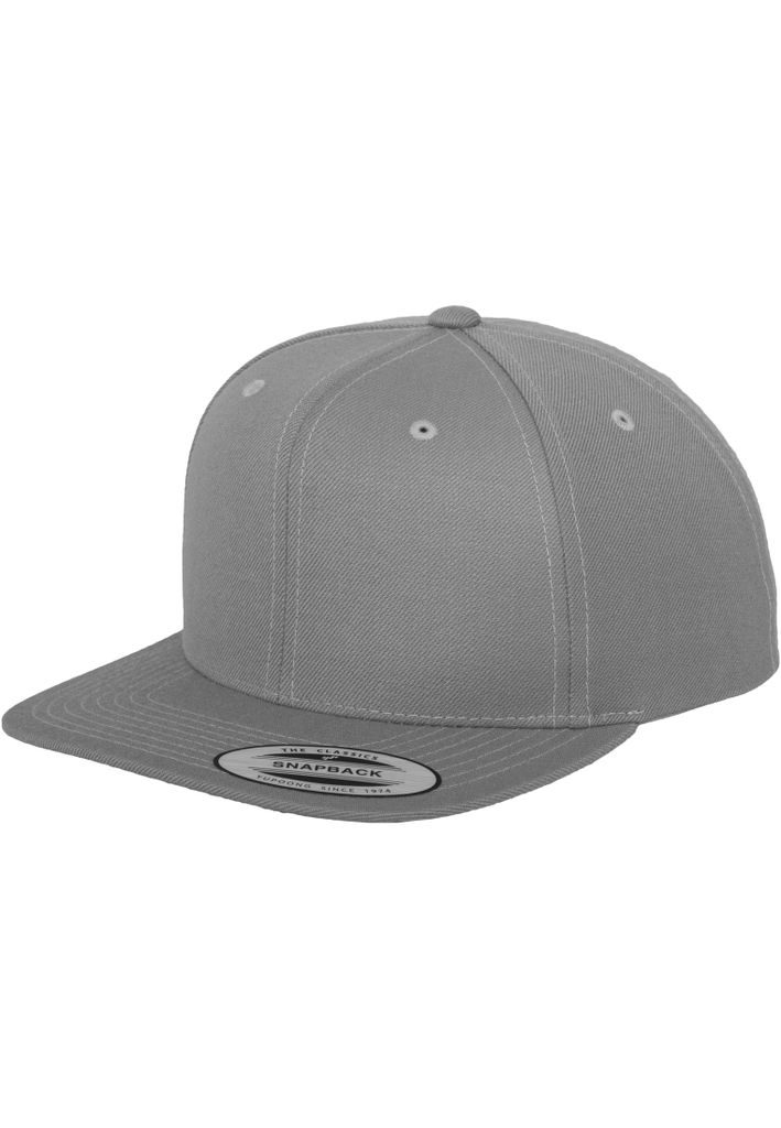 Yupoong Classic Snapback Cap Uni silber Image du produit 