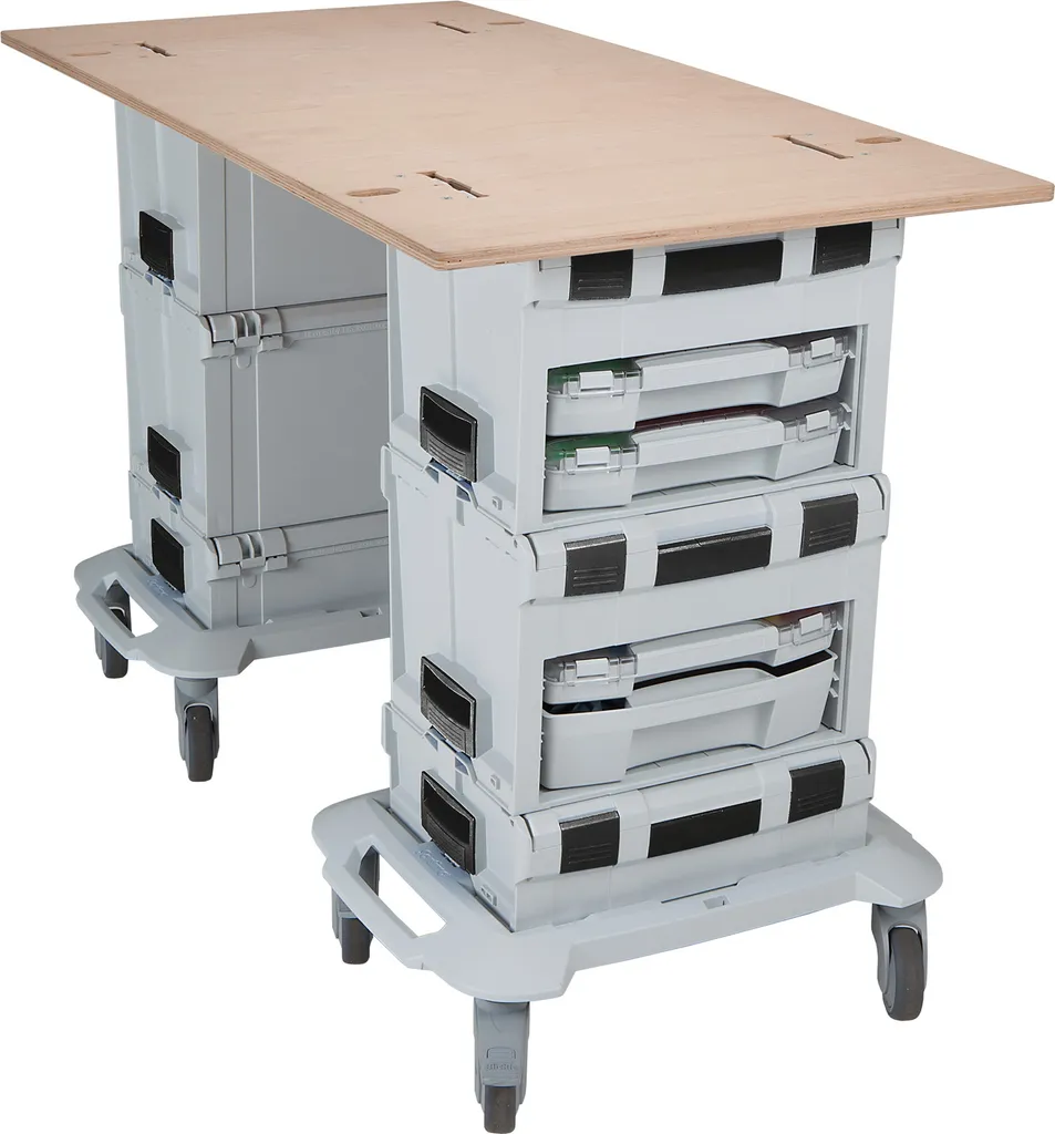 Plan de travail roulant 1400x700 BS Systems LB surface durable