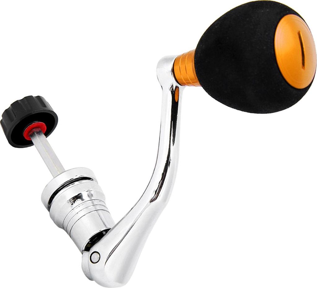 Reel Replacement Power Handle Metal Rocker Arm Grip (Gold Large für 4000 & 5000 & 6000)