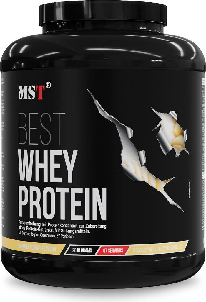 MST Nutrition Protein Best Whey + Enzyme 2010g Banana Yogurt