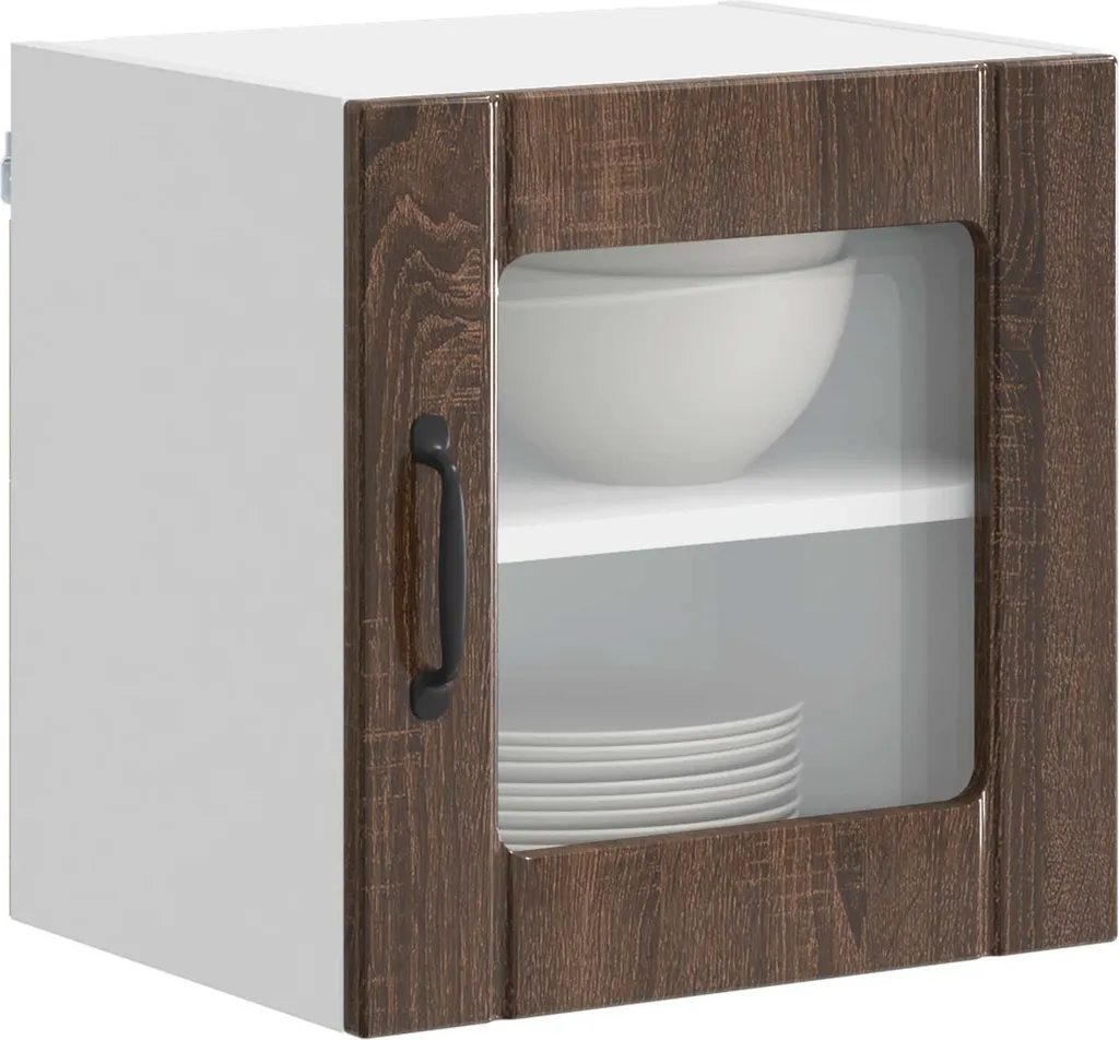 Mobile Pensile SYFAX 40x31x40 cm Rovere Marrone - Alta Resistenza