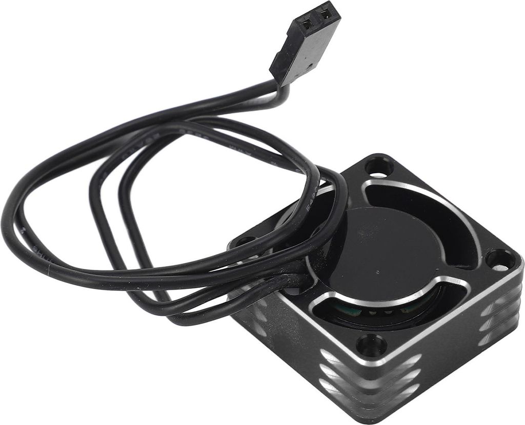 Ventilátor motora RC auta, hliníková zliatina, 25 x 25 mm, Obrázok produktu 