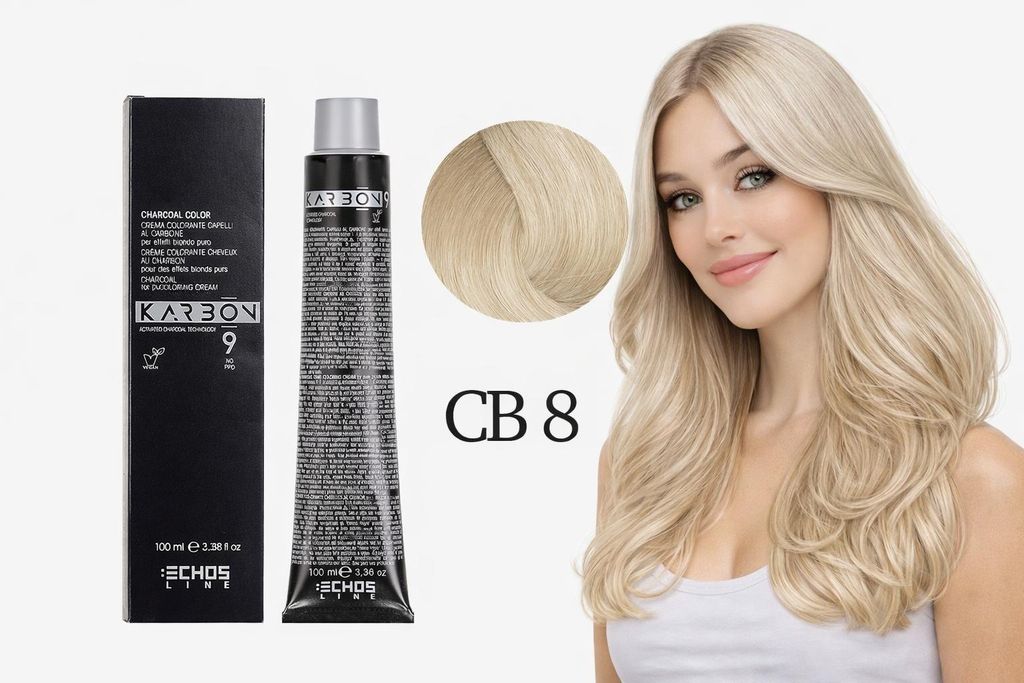 Echosline Karbon 9 Charcoal Color CB 8 Aschblond 100 ml