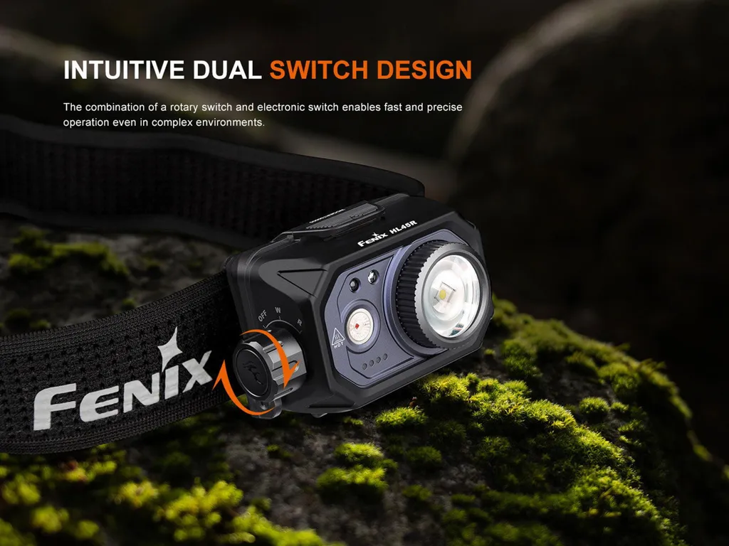 Fenix HL45R Lampe Frontale 1000 Lumens Rechargeable Haute Performance