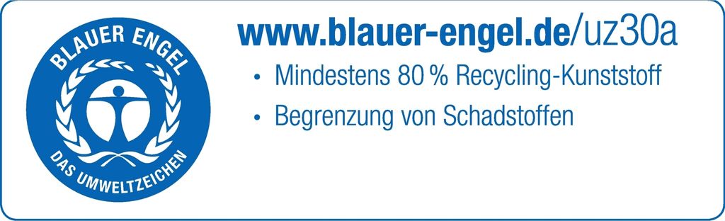 Soennecken Briefablage oeco 1982 DIN A4 PS blau Produktbild 
