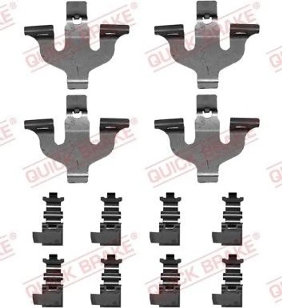 Kit Installazione Pastiglie Freno Audi A4 A5 A8 Q5 Q7 16- | Ricambi Top