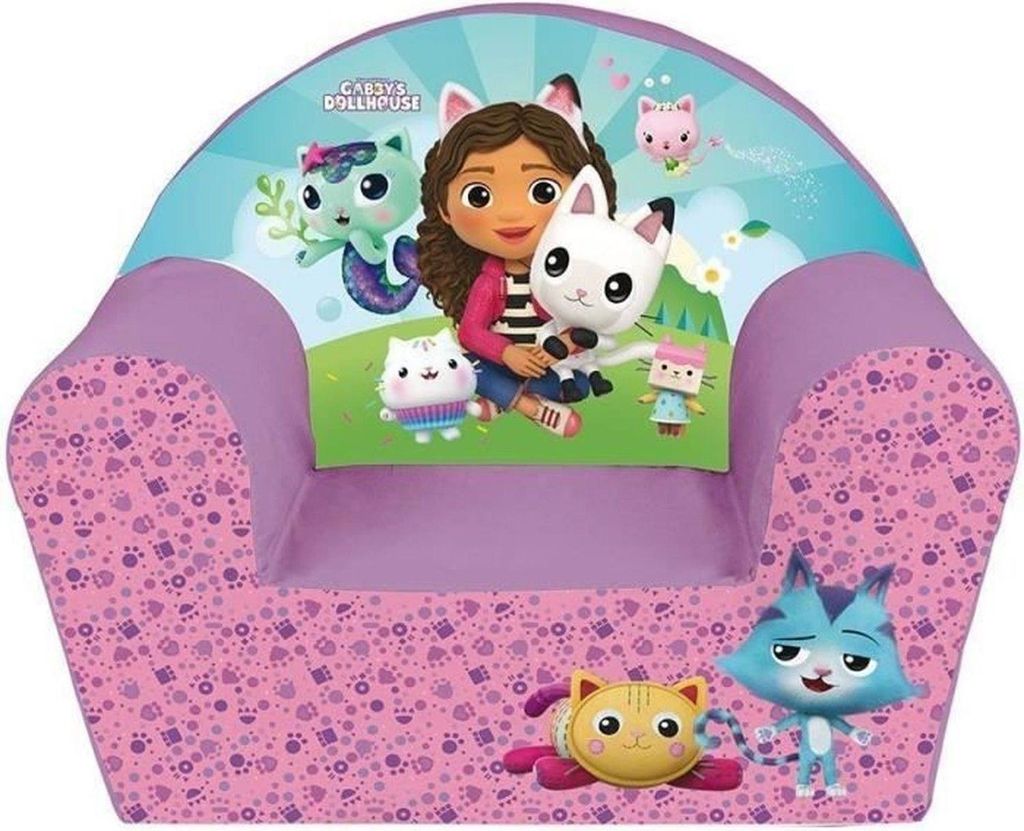 Dětské křeslo Gabby's Dollhouse 33 x 52 x 42 cm Obrázek produktu 