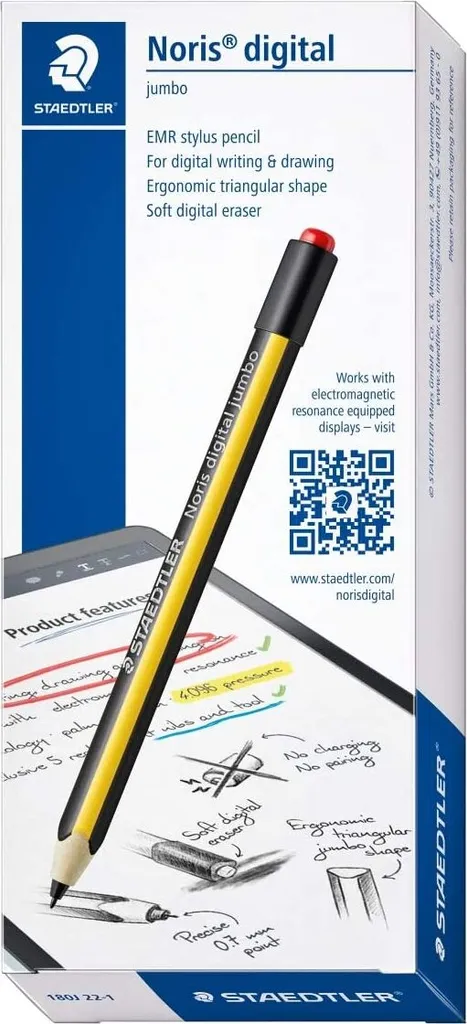Stylet électromagnétique Noris digital jumbo pour tablettes et PC