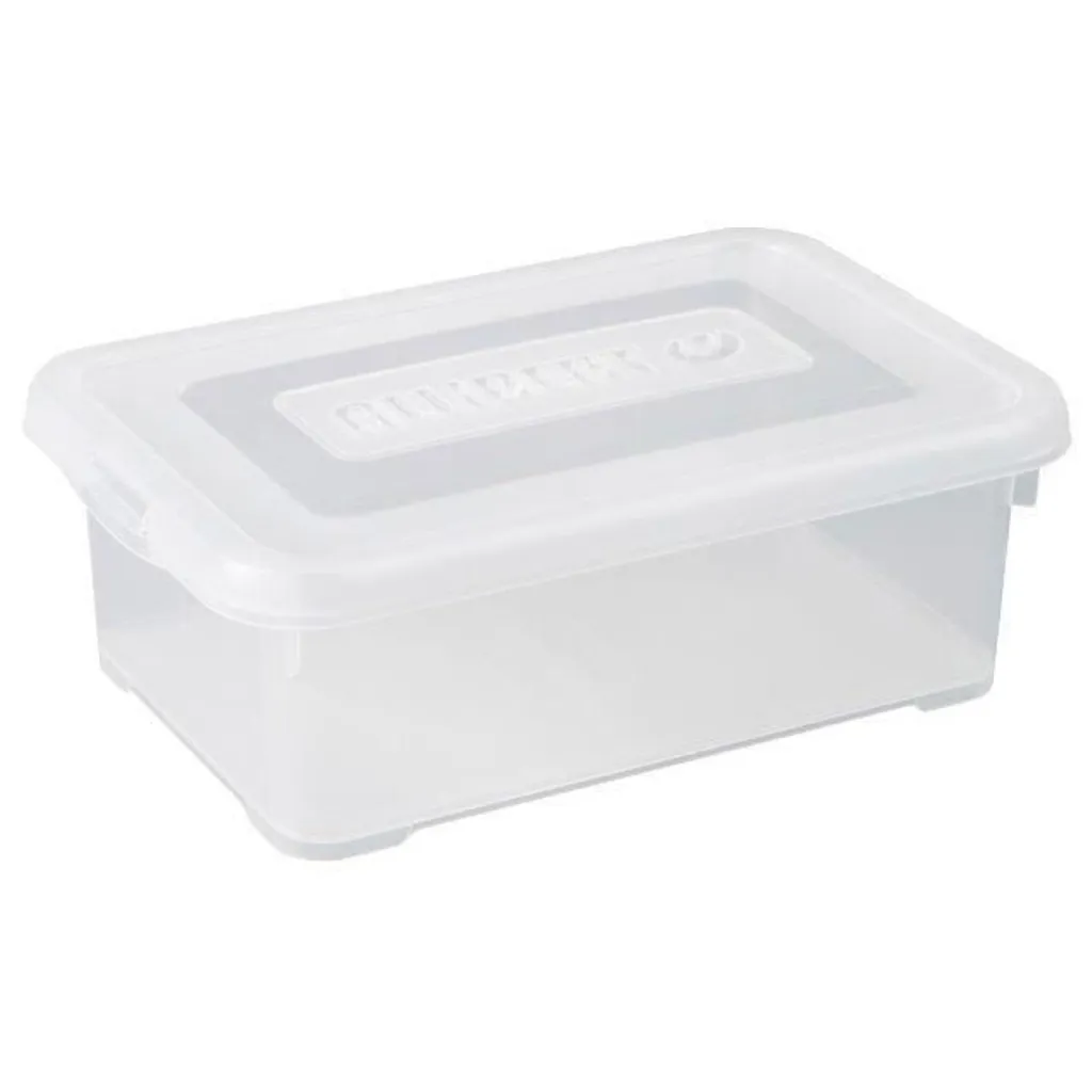 Allibert Boîte de rangement pratique avec couvercle transparent de 4 L