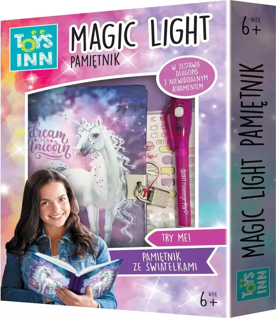 Diario Segreto STnux Magic Light Unicorn: Specifiche e Guida all'Uso