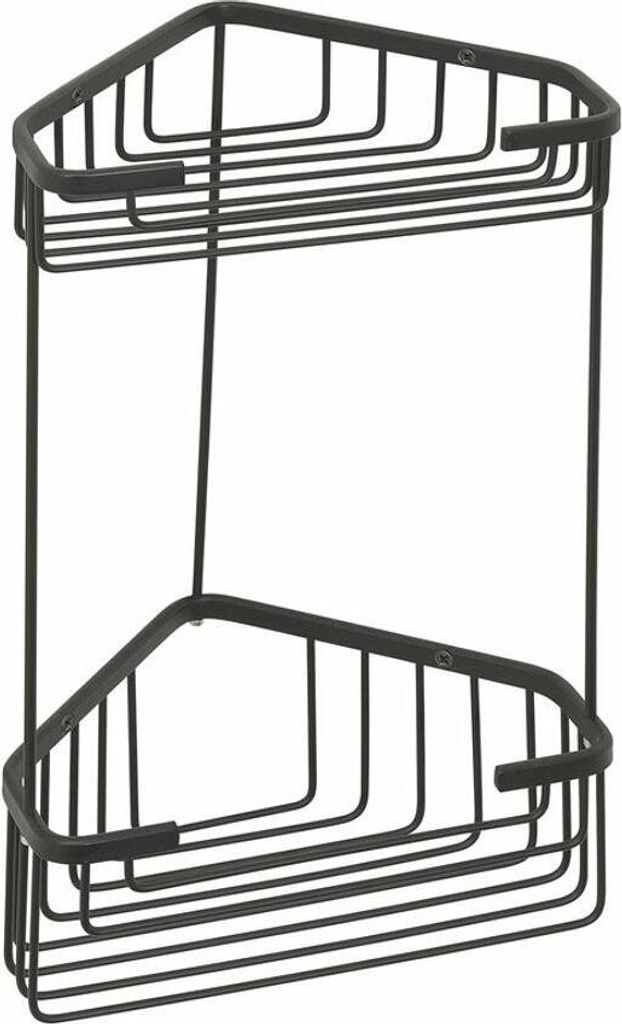 SMART Eckregal 2-Fach, 175x325x175mm, Schwarz