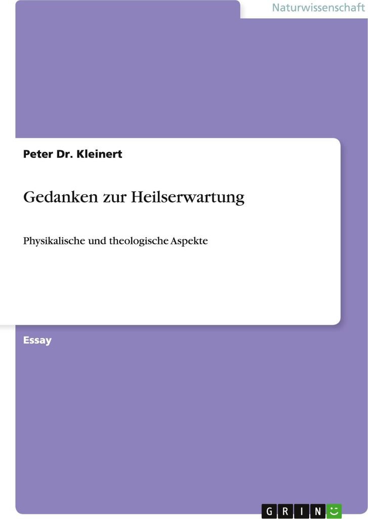 Gedanken zur Heilserwartung