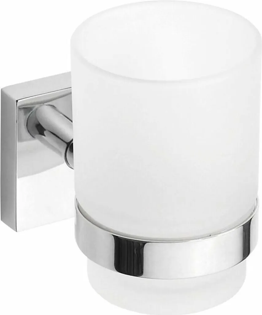 Accessori Bagno Sapho X-SQUARE XQ903: Eleganza in Vetro e Cromo