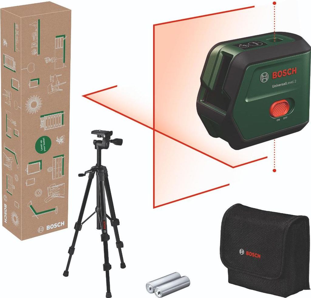 Kreuzlinien-Laser UniversalLevel 2 Set Produktbild 
