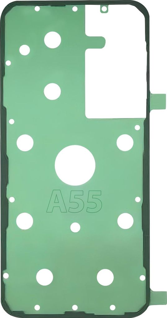 Samsung, Original Akkuabdeckung-Kleber Galaxy A55 Service Pack, Grün