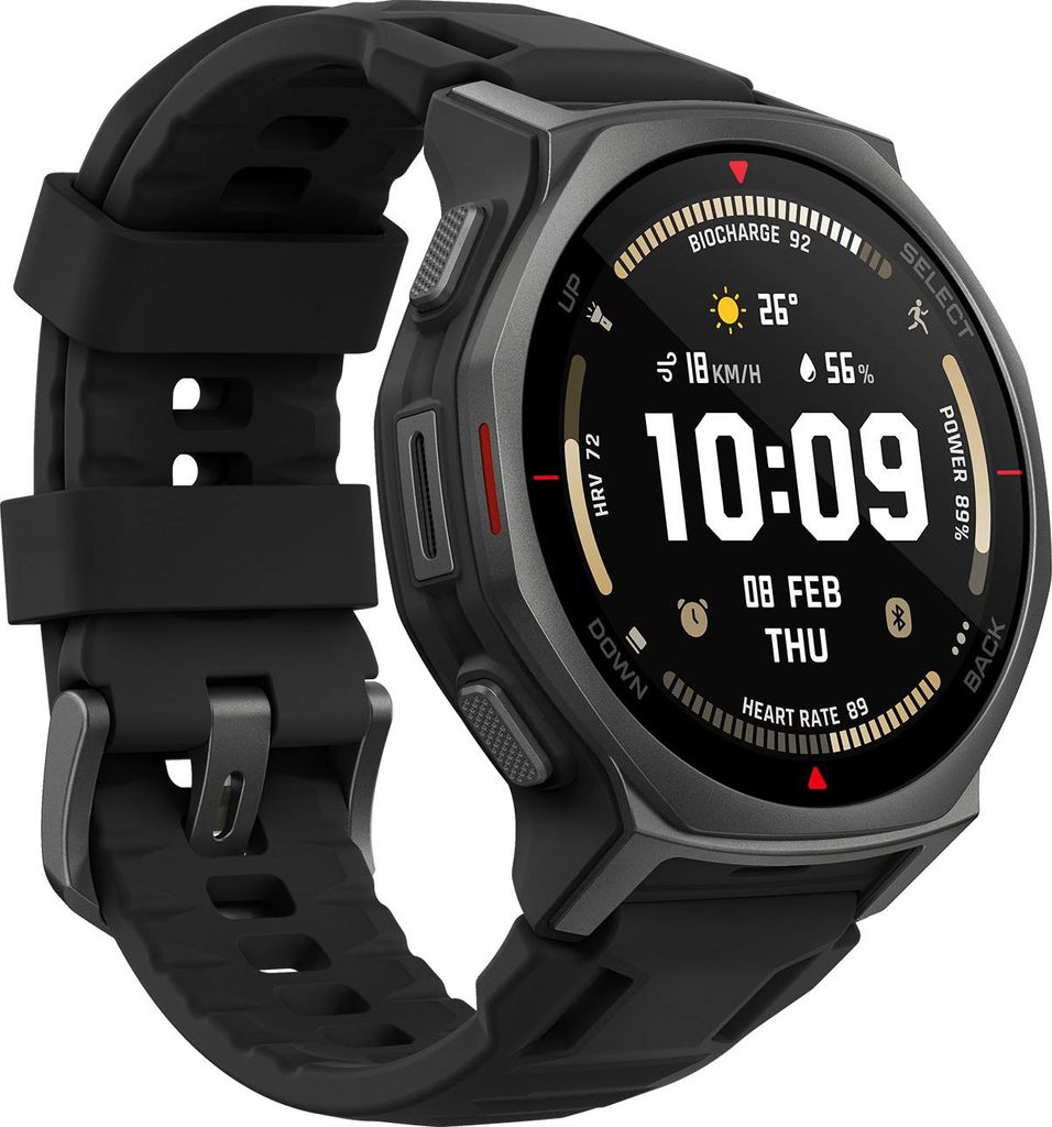 T-Rex 3 Pro, 44mm, Tactical Black Smartwatch Produktbild 