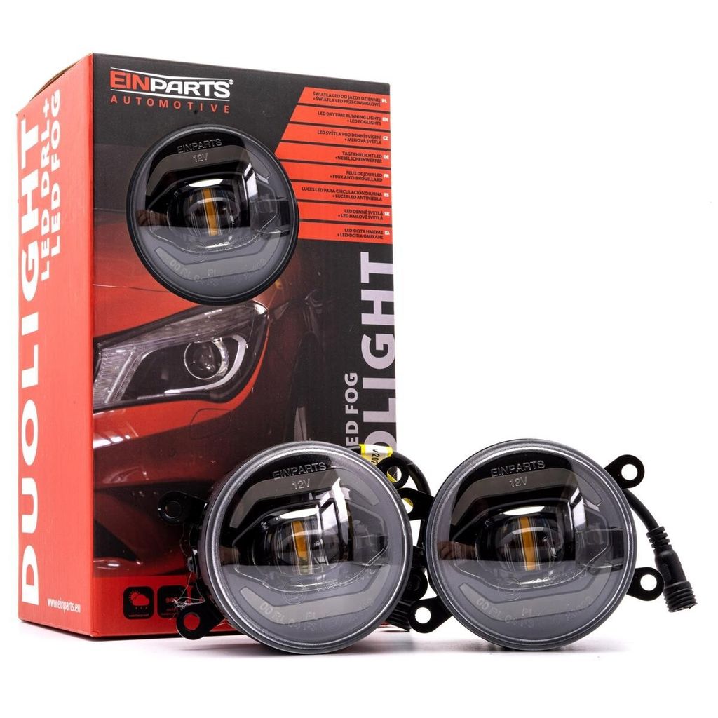 EINPARTS DUOLIGHT DL39 H8 H11 LED Nebelscheinwerfer Vorne für OPEL Astra G CC (T98) Nebelleuchte
