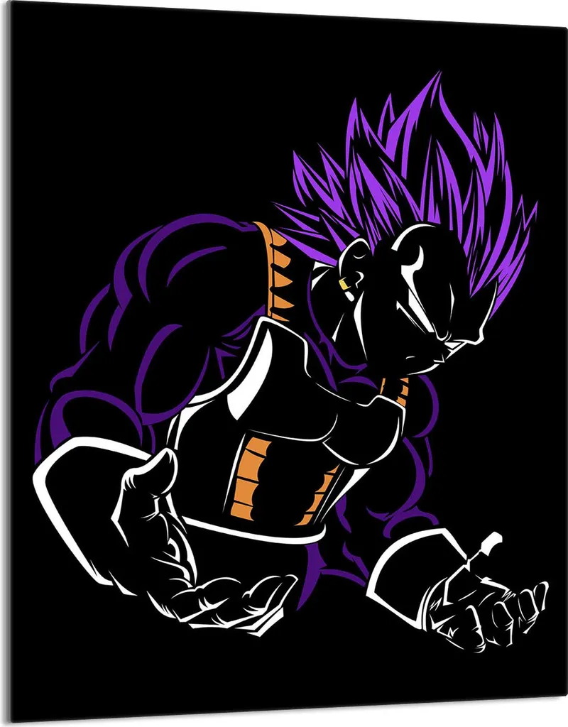 Copri Piano Cottura 40x52 Anime Purple | Tagliere Vetro Temperato