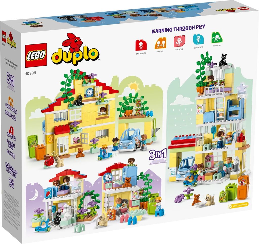 LEGO® DUPLO® 10994 Rodinný dom 3 v 1 Obrázok produktu 20