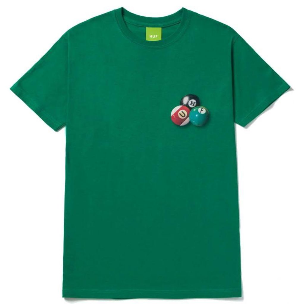 TRIKO HUF DIRTY POOL TT S/S - zelená - M