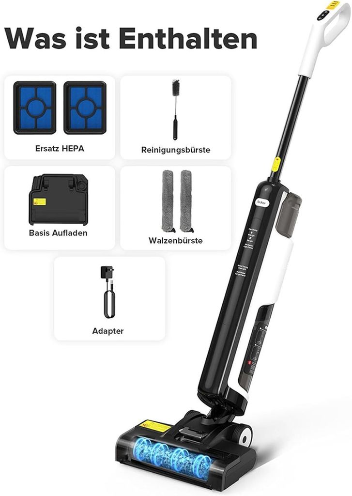 Redkey W12 SE Nass- & Trockensauger, 180W Nass-und Produktbild 10