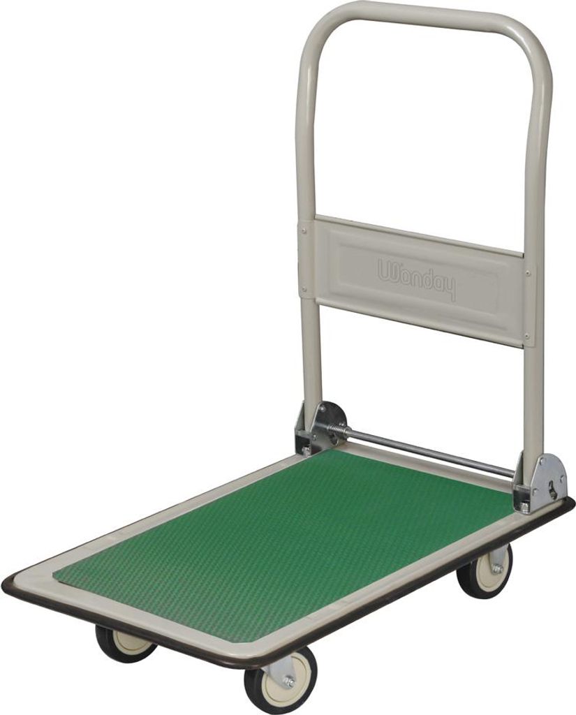 Wonday Stahl-Plattformwagen Cargo Tragkraft: 300 kg Ladefläche 725 x 472 mm