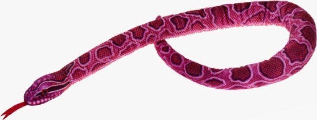 Kuscheltier Schlange Python pink 100 cm Produktbild 