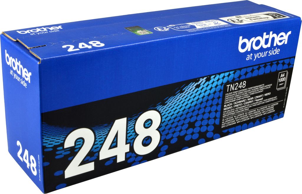 Brother TN-248BK, 1000 Seiten, Schwarz, 1 Stück(e) Produktbild 