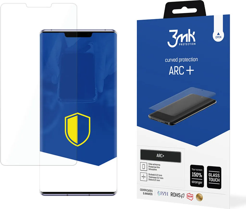 Screen Protector 3mk Arc+ Huawei Mate 30 Pro 5G | Massima Trasparenza