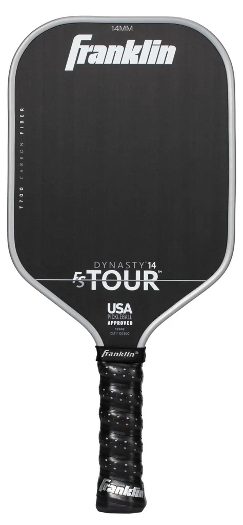 Raquette Pickleball de Compétition en Carbone Franklin 14mm Grise