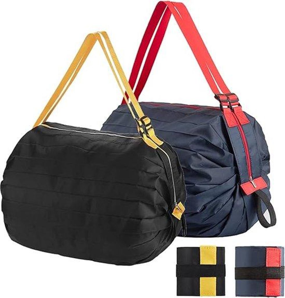 Reißfester, wiederverwendbarer Reisebeutel – Stofftasche, tragbarer Einkaufsbeutel