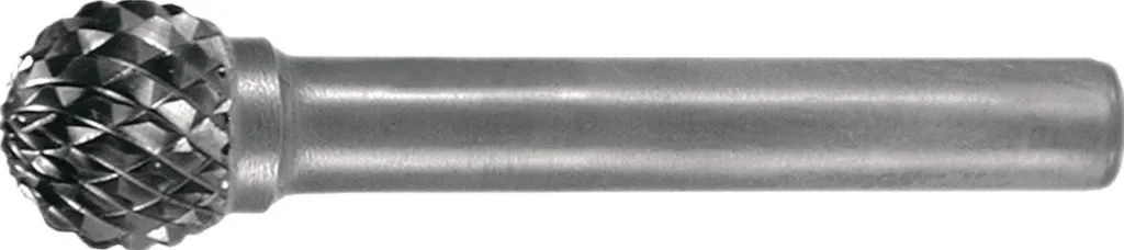 Fresa KUD Ø 12 mm Lunghezza testa 11 mm Gambo Ø 6 mm Croce di dentatura in metallo duro