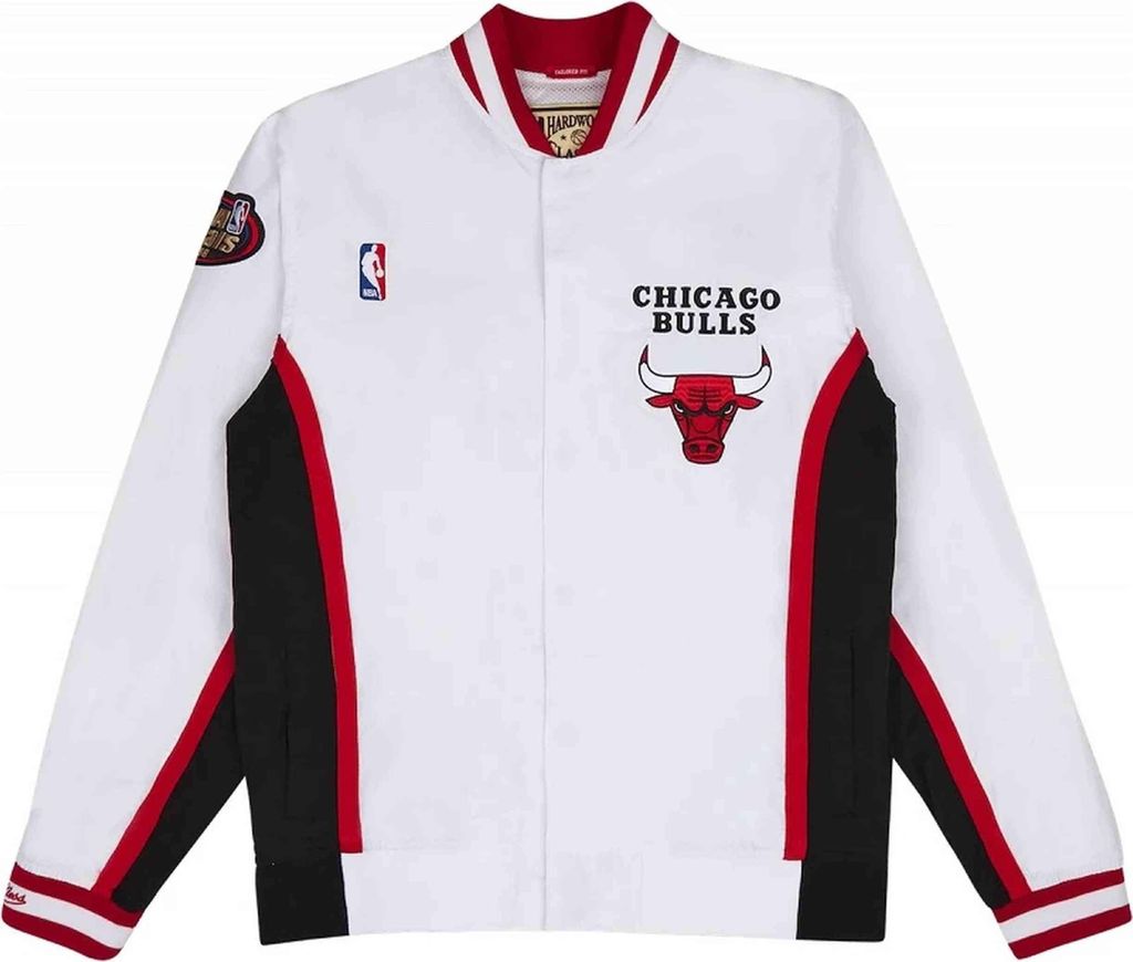 Giacca Mitchell & Ness AWJK4953-CBU98PPWHIT da Uomo Immagine del prodotto 