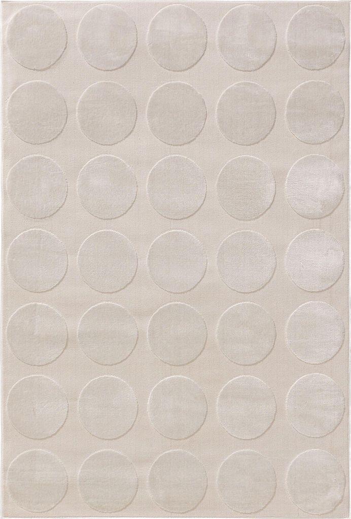 benuta Teppich Wohnzimmer Claire Creme 160x230 cm Produktbild 
