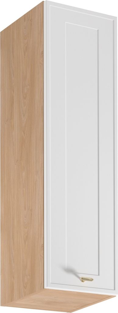 Hängeschrank 30 cm Küchenschrank Küchenmöbel, Sorento G30 Weiß/Sonoma Eiche