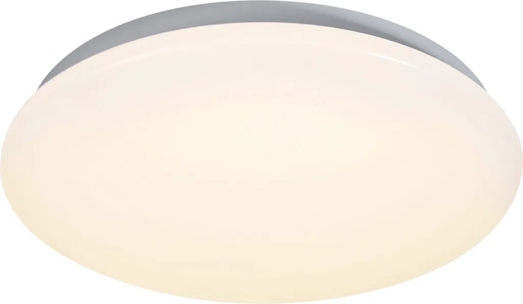 Plafonnier NORDLUX Montone IP44 avec capteur LED 13W blanc Ø32cm 3000K