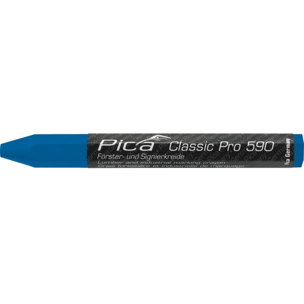 Pica Förster- und Signierkreide Classic Pro 590 12 Stück 12 x 120 mm Blau