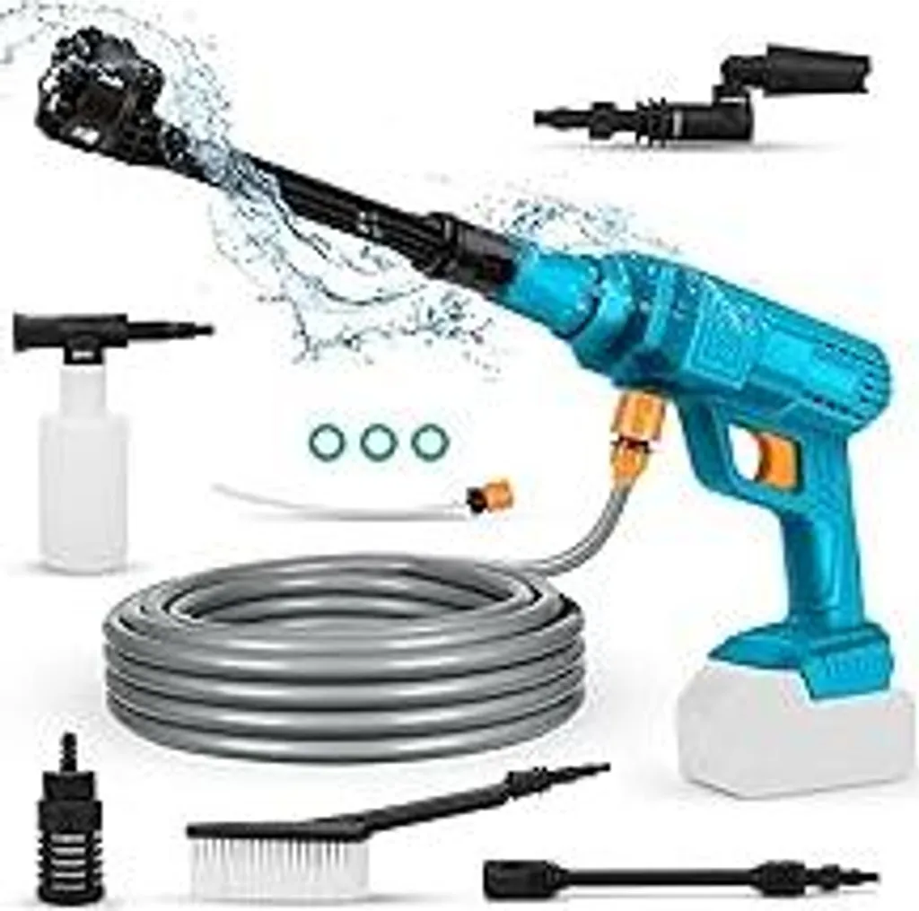 WingFly Idropulitrice Senza Fili Professionale Compatibile Makita 18V