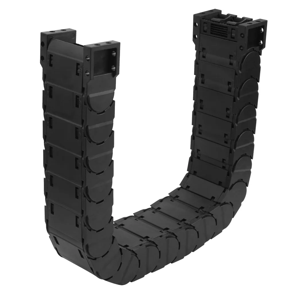 Chaîne de guidage pour câbles CNC et machines laser - Nylon robuste 1m - 7