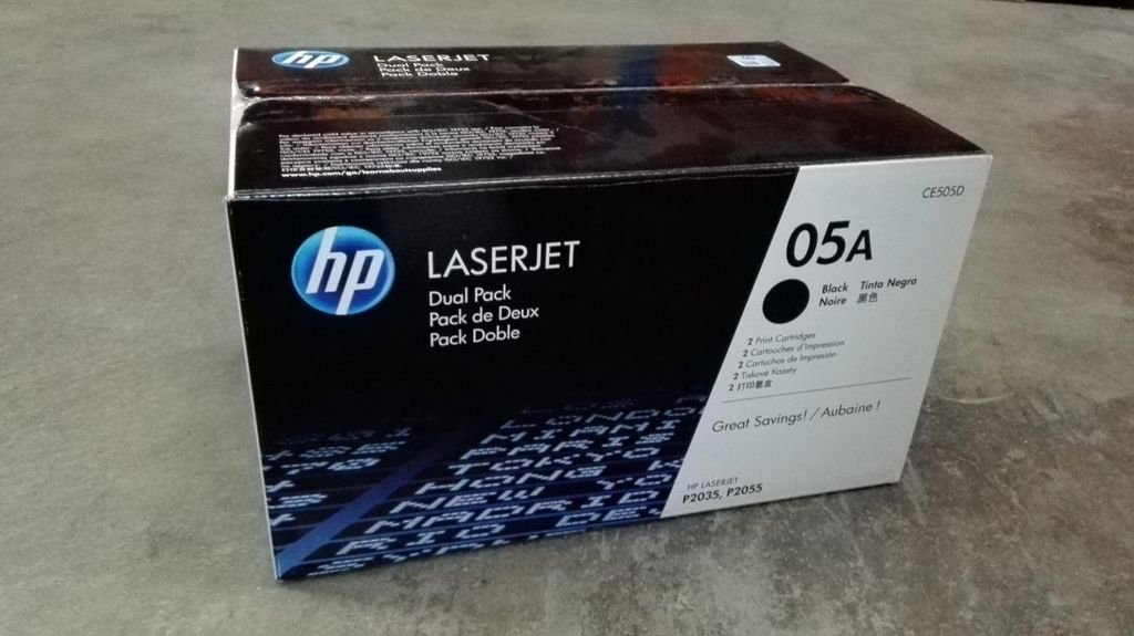 Toner HEWLETT PACKARD CE505D LJP2035 CARTRIDGE (2) BLACK HC Zdjęcie produktu 