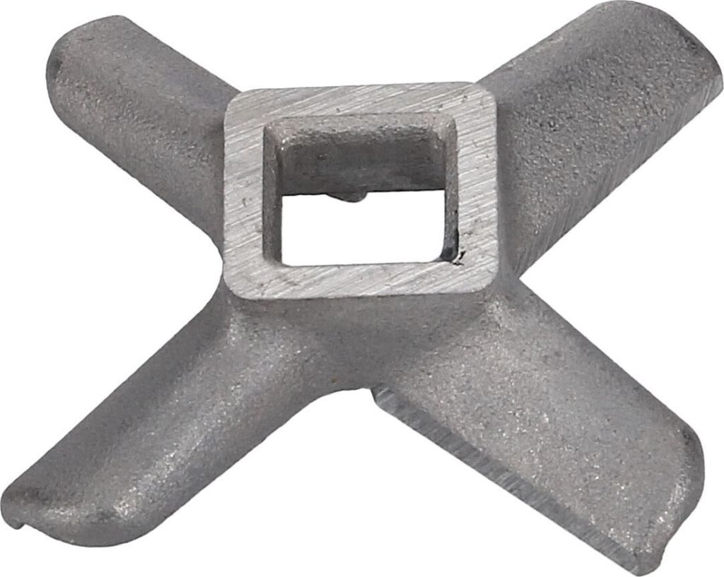 easyPART passend für 00016229 BOSCH Siemens 016229 Messereinsatz Messerkreuz Messer Vierkant Achse MUZ6MS4 Fleischwolf Küchenmaschine