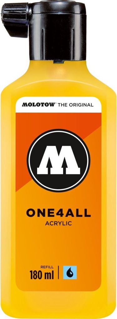 Molotow ONE4ALL Refill 180 ml, Nr. 239 signalgelb