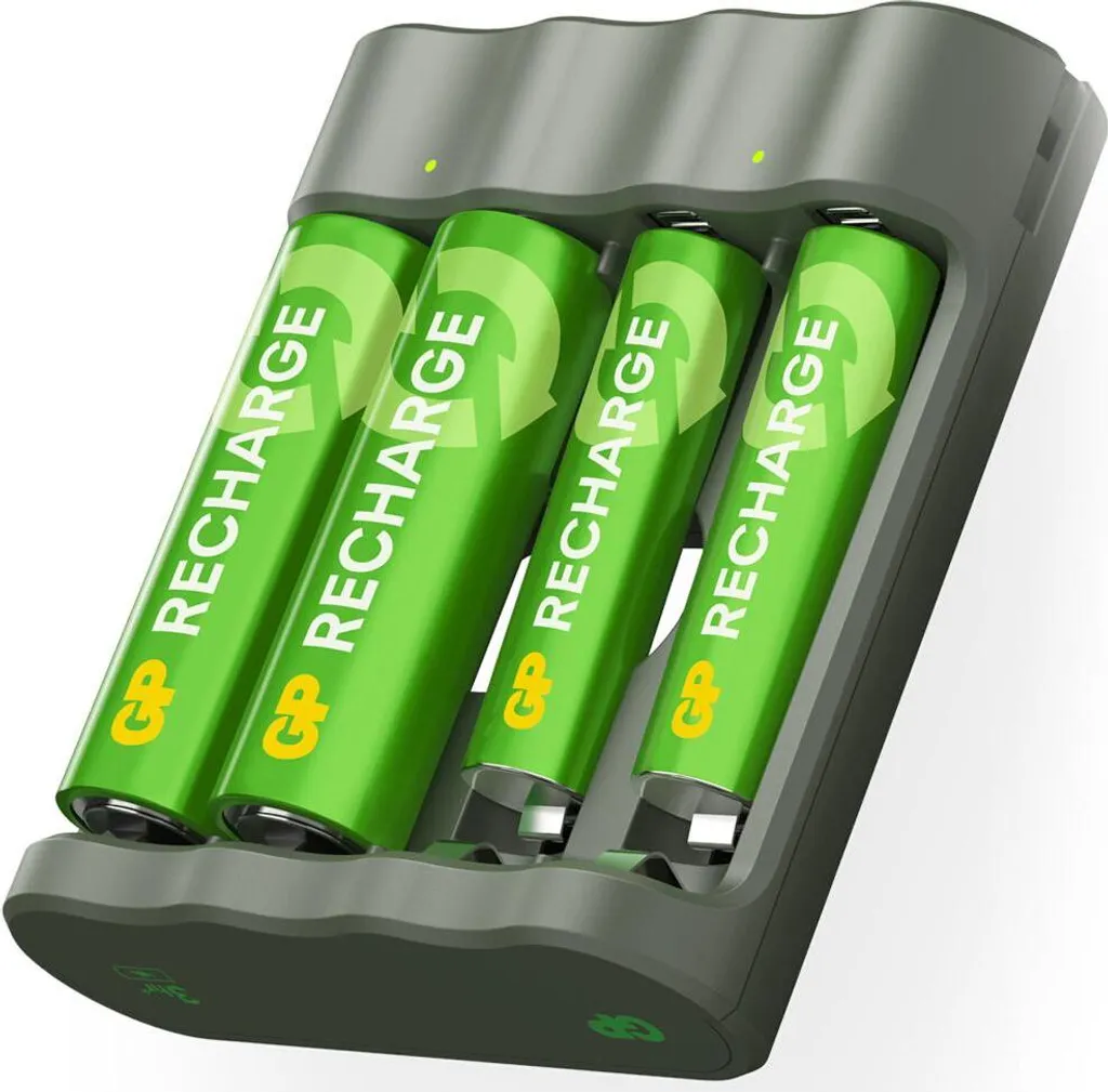 Kit chargeur de piles pour télécommandes et jouets avec accus AA AAA - 4