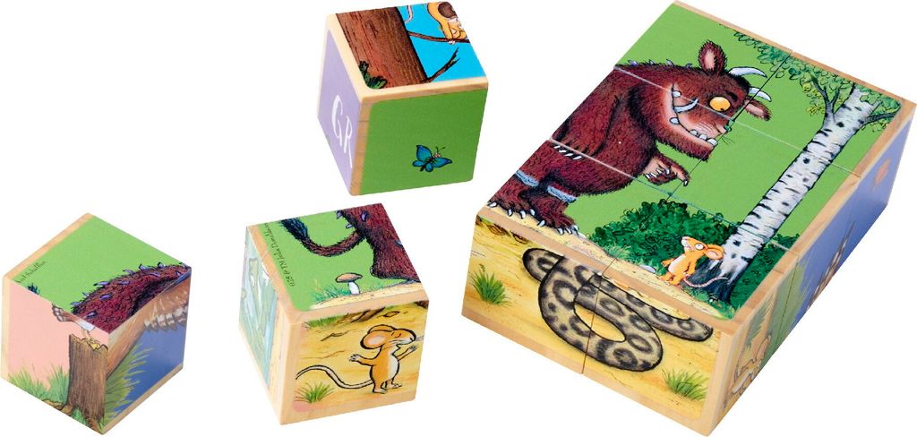 12-dielne detské drevené puzzle Eichhorn Grüffelo 109295662 Obrázok produktu 