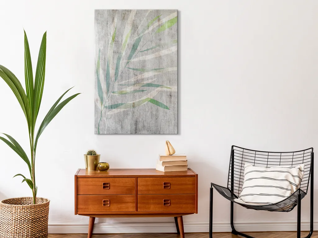 Quadro su tela Chamedora 80x120 | Decorazione Botanica Made in Italy - 2