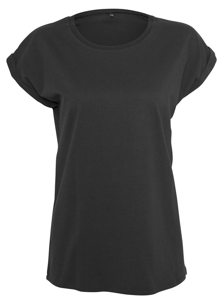 Build Your Brand - "Basic" T-Shirt für Damen LT1265 (S) (Schwarz)
