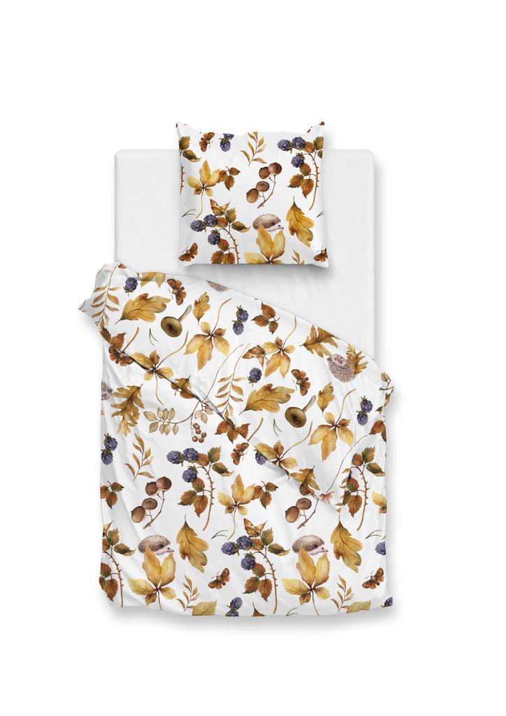 Zohome Castagno Bettbezug - 155x220 cm – 100% Produktbild 